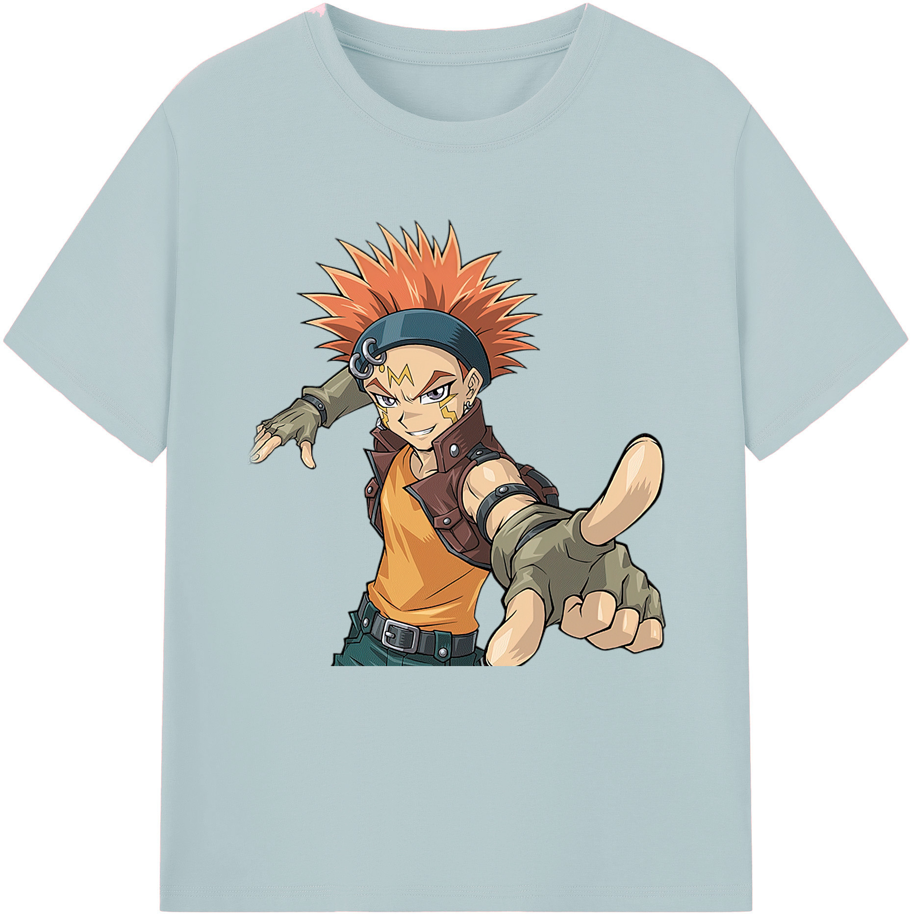 （画像用） 遊☆戯☆王 Yu-Gi-Oh! 綿100％半袖Tシャツ（フロントプリント）